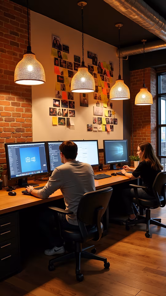Creative Workspace Illustration