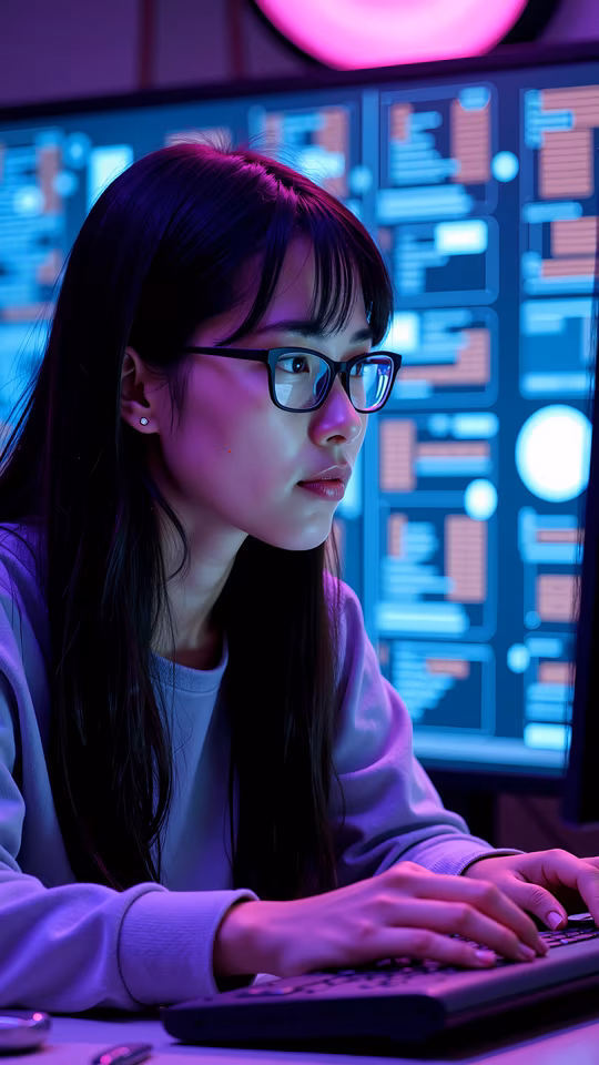 Cyberpunk Programmer