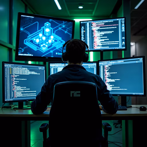 Cybersecurity Analyst at Work