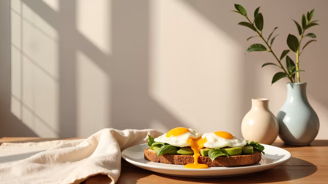 Egg Sandwich with Avocado