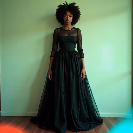 Elegant Dark Dress