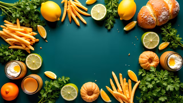 Festive Food Frame