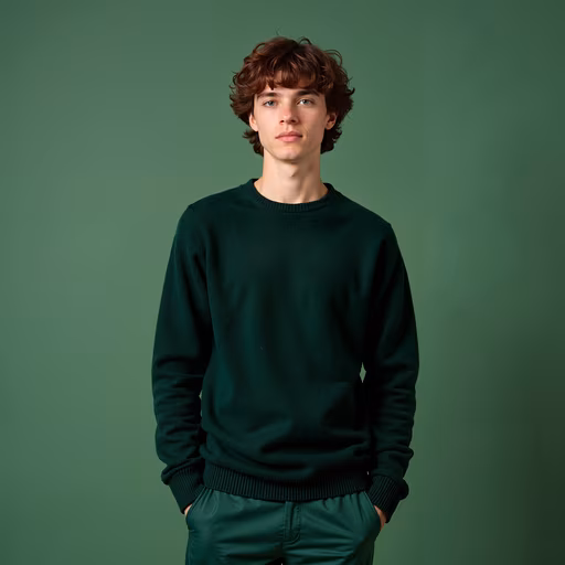 Green Sweater Portrait