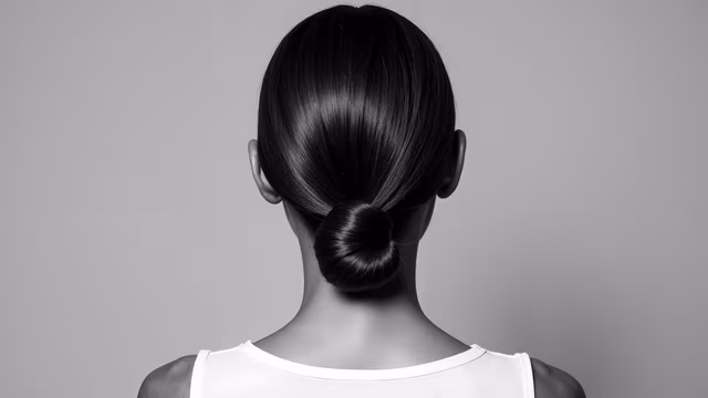 Hair Bun Portrait