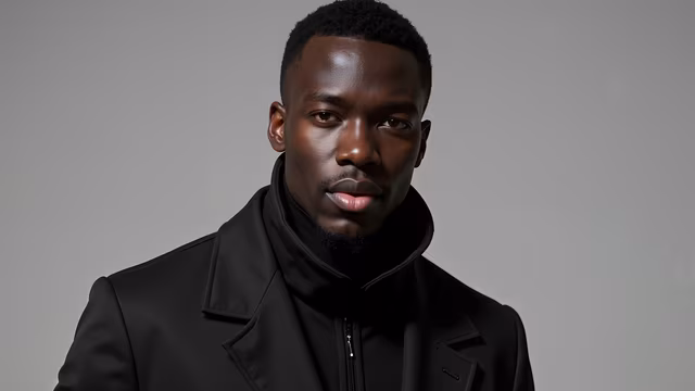 Man in Black Coat