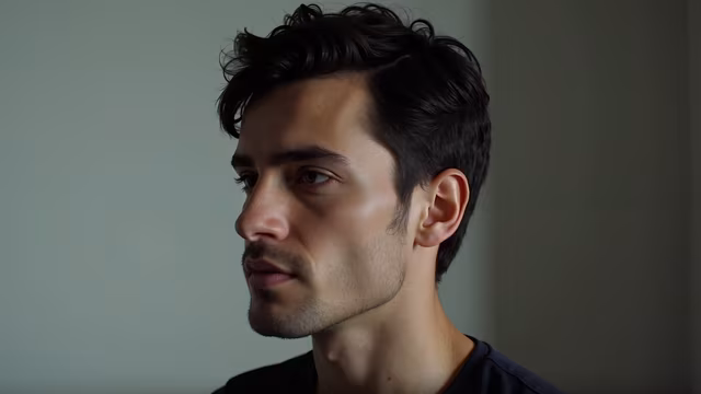 Man in Profile
