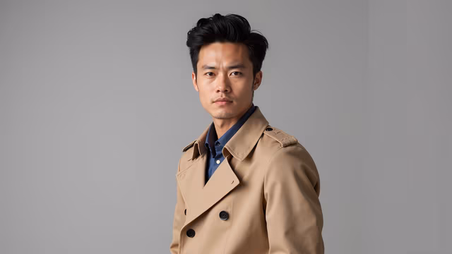 Man in Trench Coat