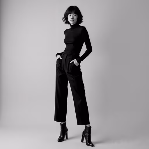 Minimalist Fashion Portrait