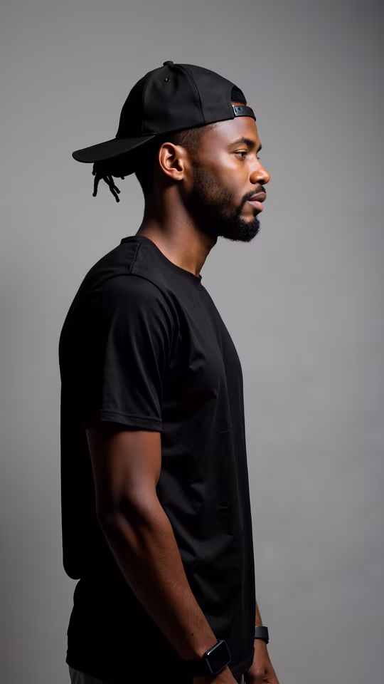 Minimalist Profile Portrait