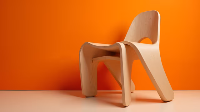 Minimalist Wooden Chair