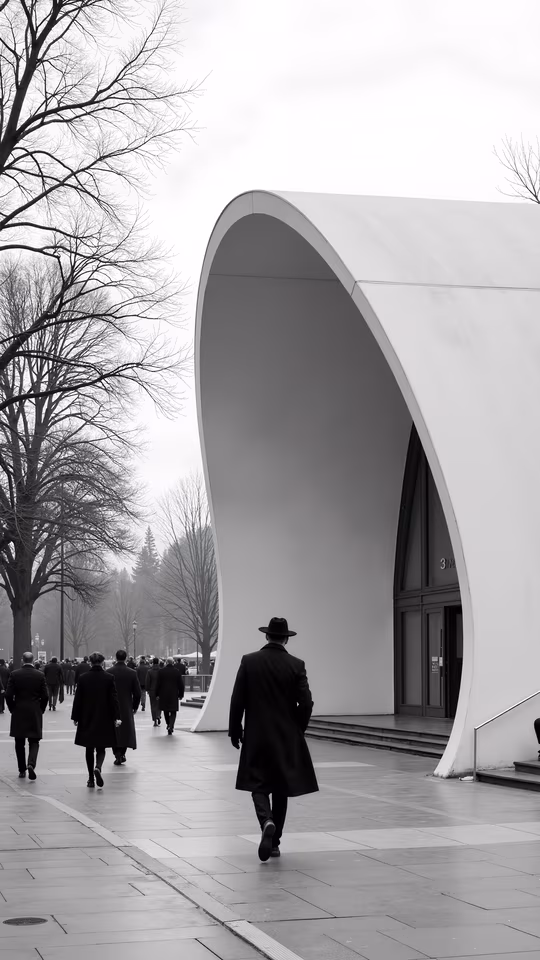 Monochrome Architectural Journey