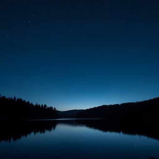 Night Sky Reflection