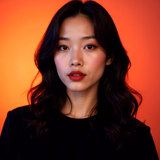Red-Hued Portrait