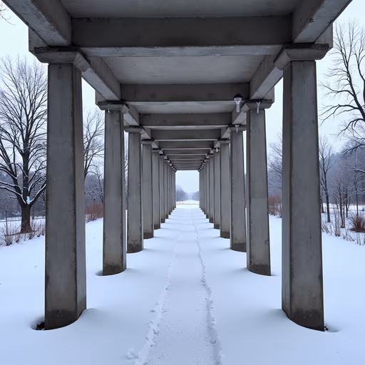 Snowy Pathway