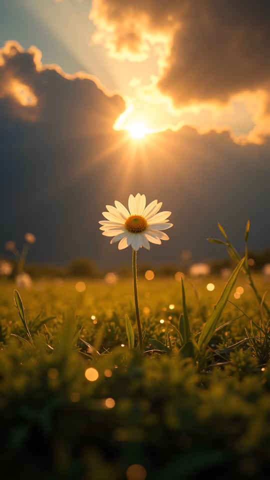 Sunlit Daisy