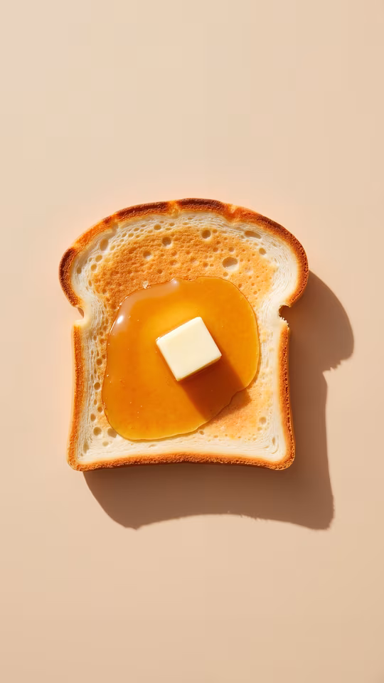 Toasted Bread with Butter
