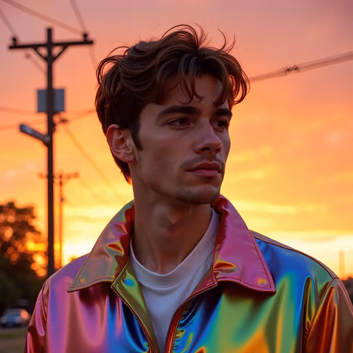 Urban Sunset Portrait