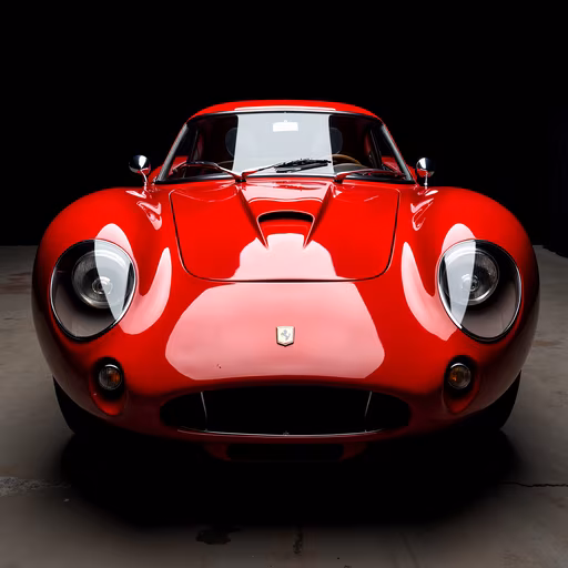 Vintage Ferrari Sports Car