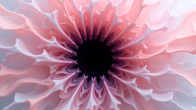 Abstract Fractal Flower