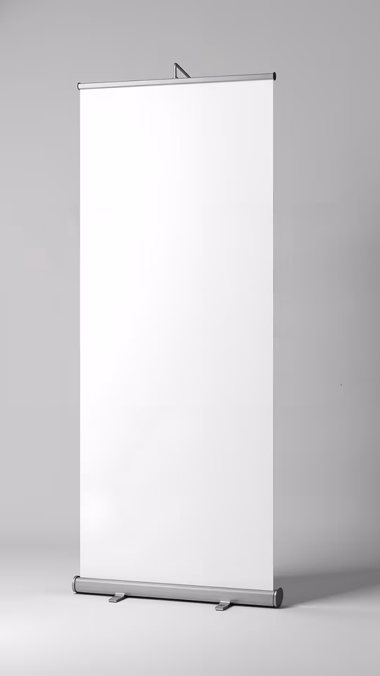 Blank Banner Stand