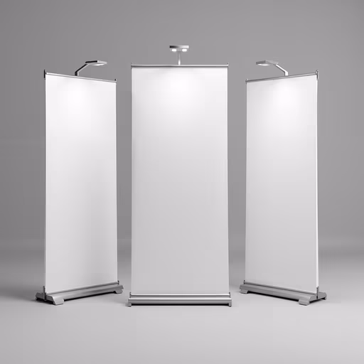 Blank Exhibition Stands