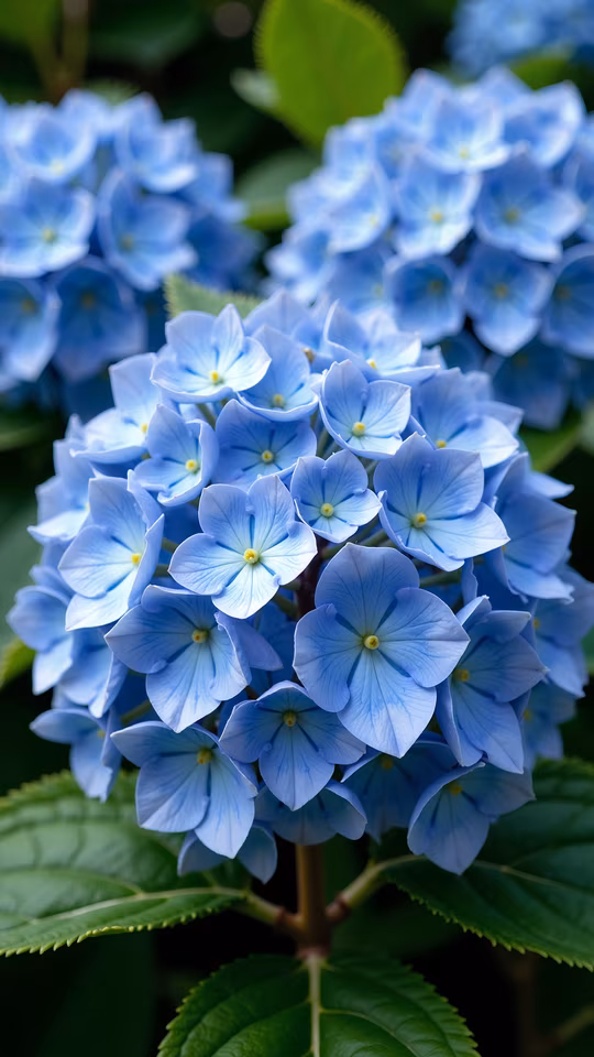 Blue Hydrangea