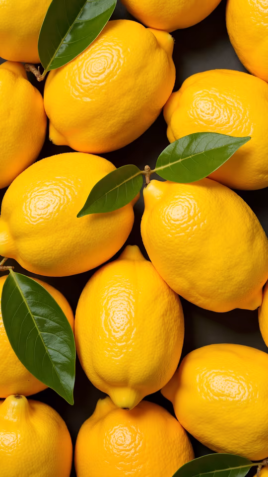 Bright Yellow Lemons
