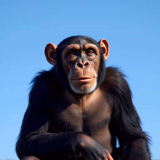 Chimpanzee Portrait