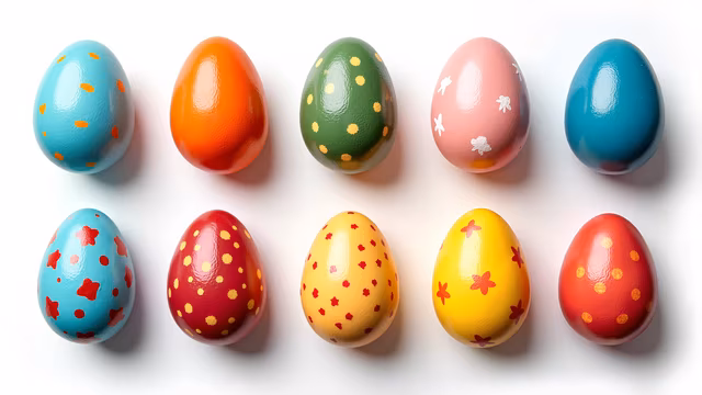 Colorful Easter Eggs
