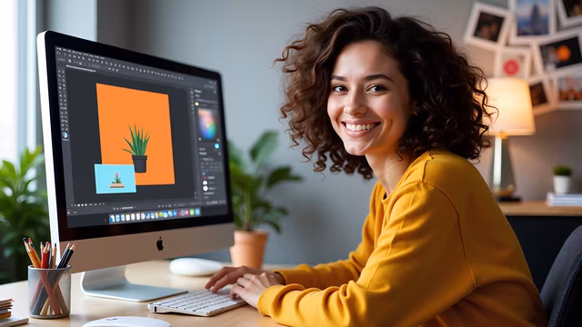 Creative Workspace Illustration