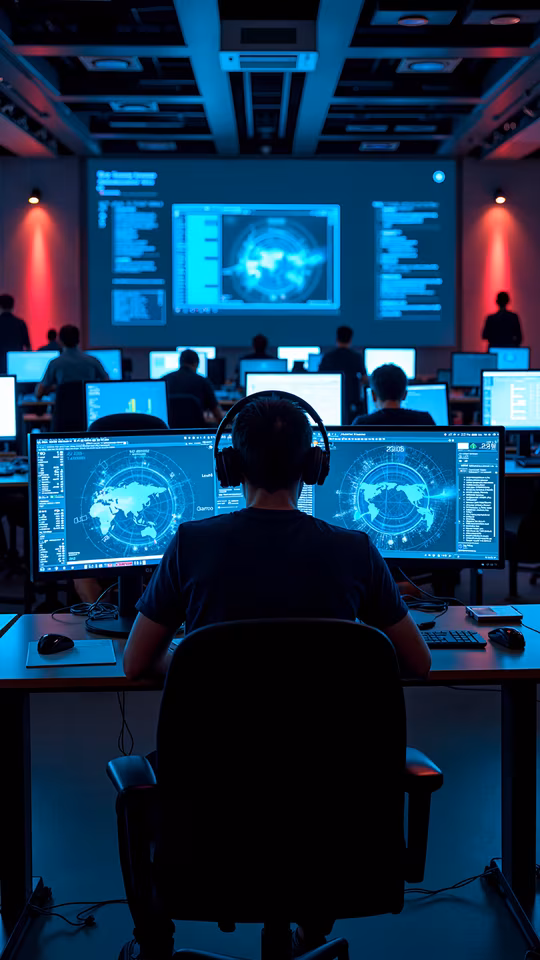 Cyber Operations Control Room
