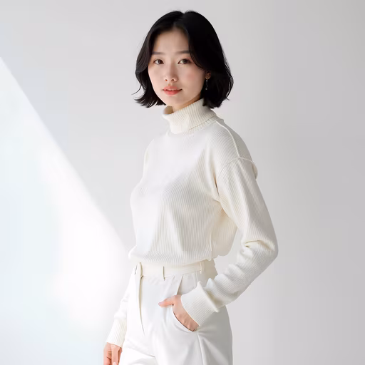 Elegant Minimalist Portrait