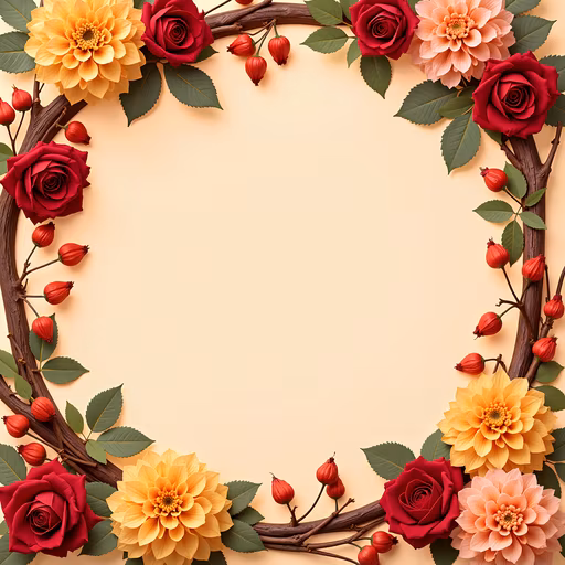 Floral Frame