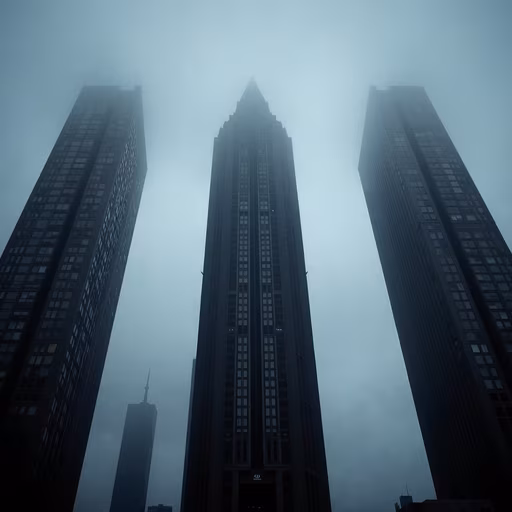 Foggy Skyscrapers