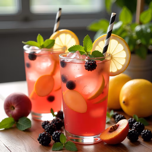 Fruit Infused Lemonade