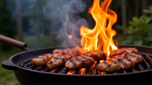 Grilled Chicken Skewers