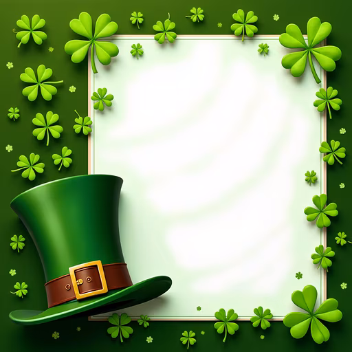 Leprechaun Hat Frame