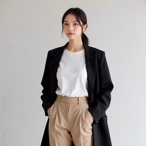 Minimalist Fashion Portrait