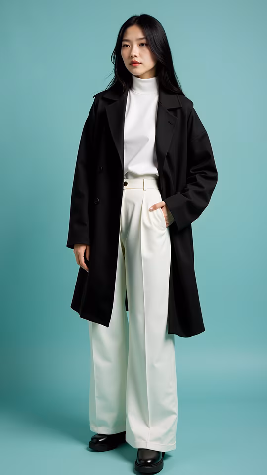 Minimalist Fashion Portrait