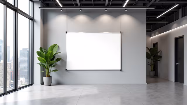 Minimalist Office Space