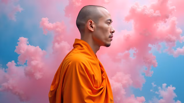 Monk in Orange Robes