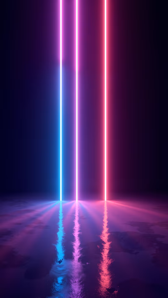 Neon Reflections