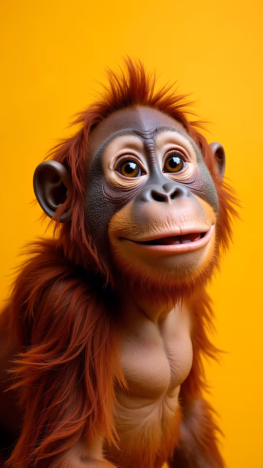 Orangutan Portrait
