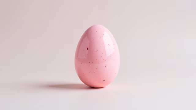 Pink Speckled Egg