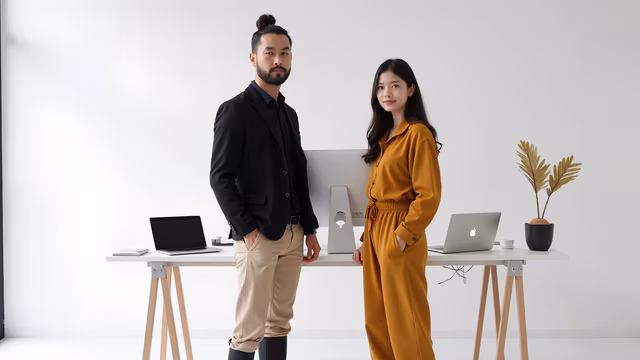 Professional Duo Portrait