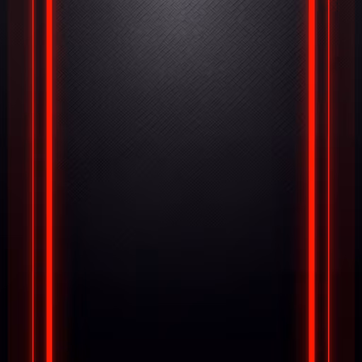 Red Lines on Black