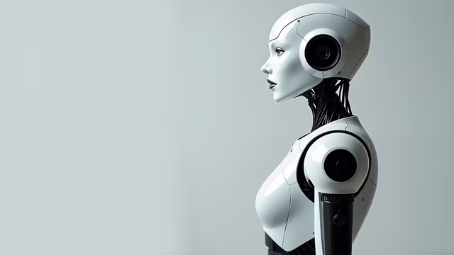 Robot Woman Illustration