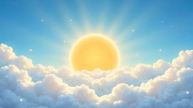 Sunrise Above the Clouds