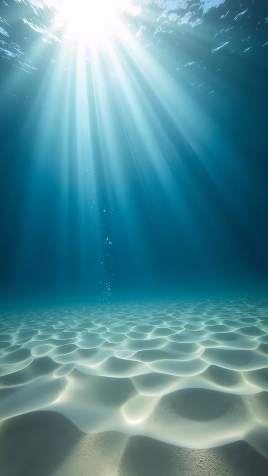 Underwater Sunbeams