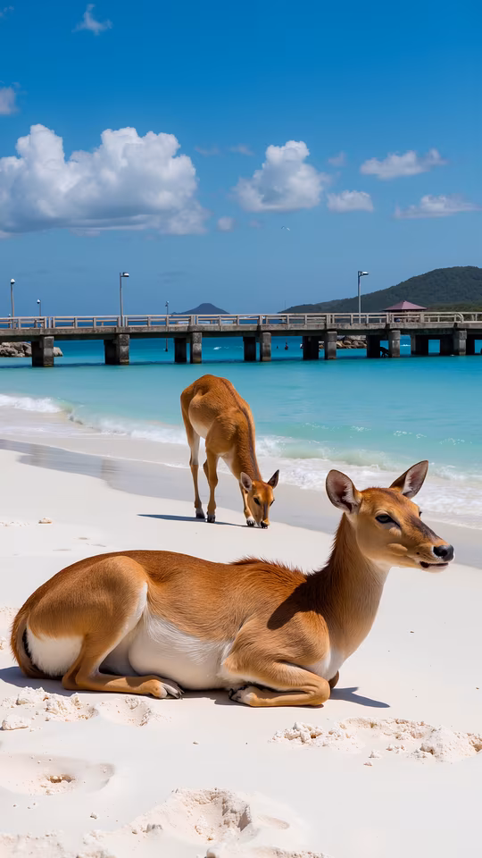 Beach Deer